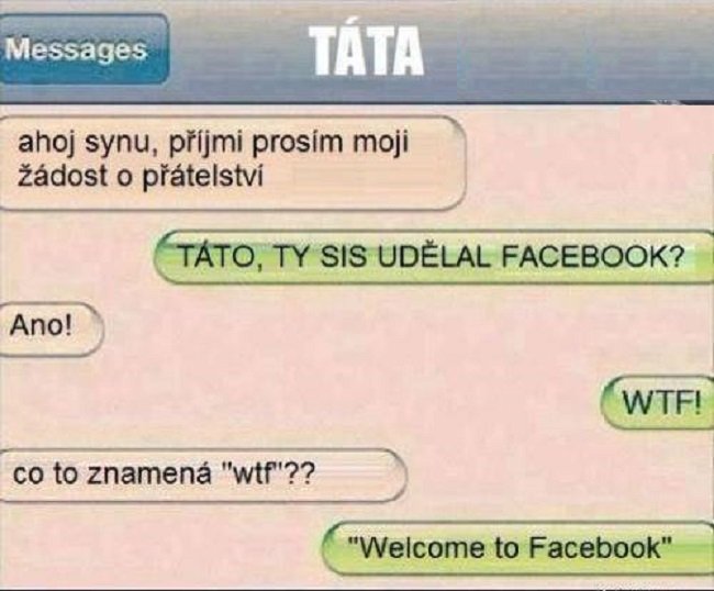 Facebook a starší generace