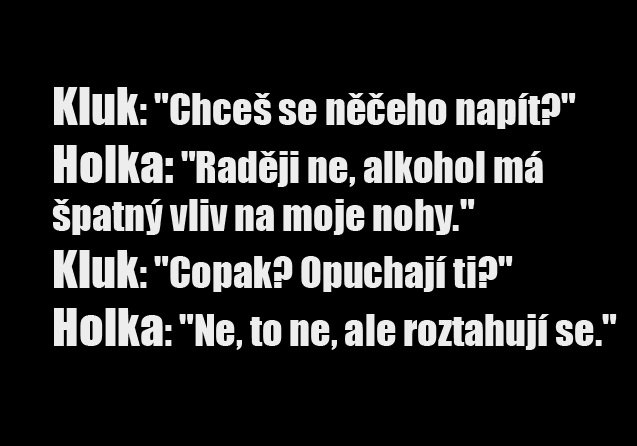 Jak alkohol ovlivňuje dámské nohy