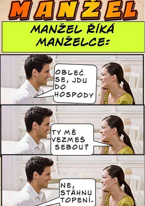 Jdete do hospody? Věc, kterou (neříkejte) před tím manželce