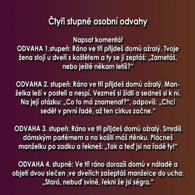 Co je odvaha