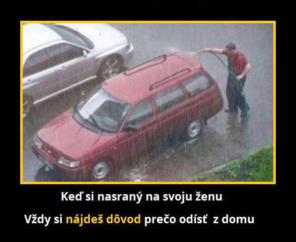 Odchod od manželky