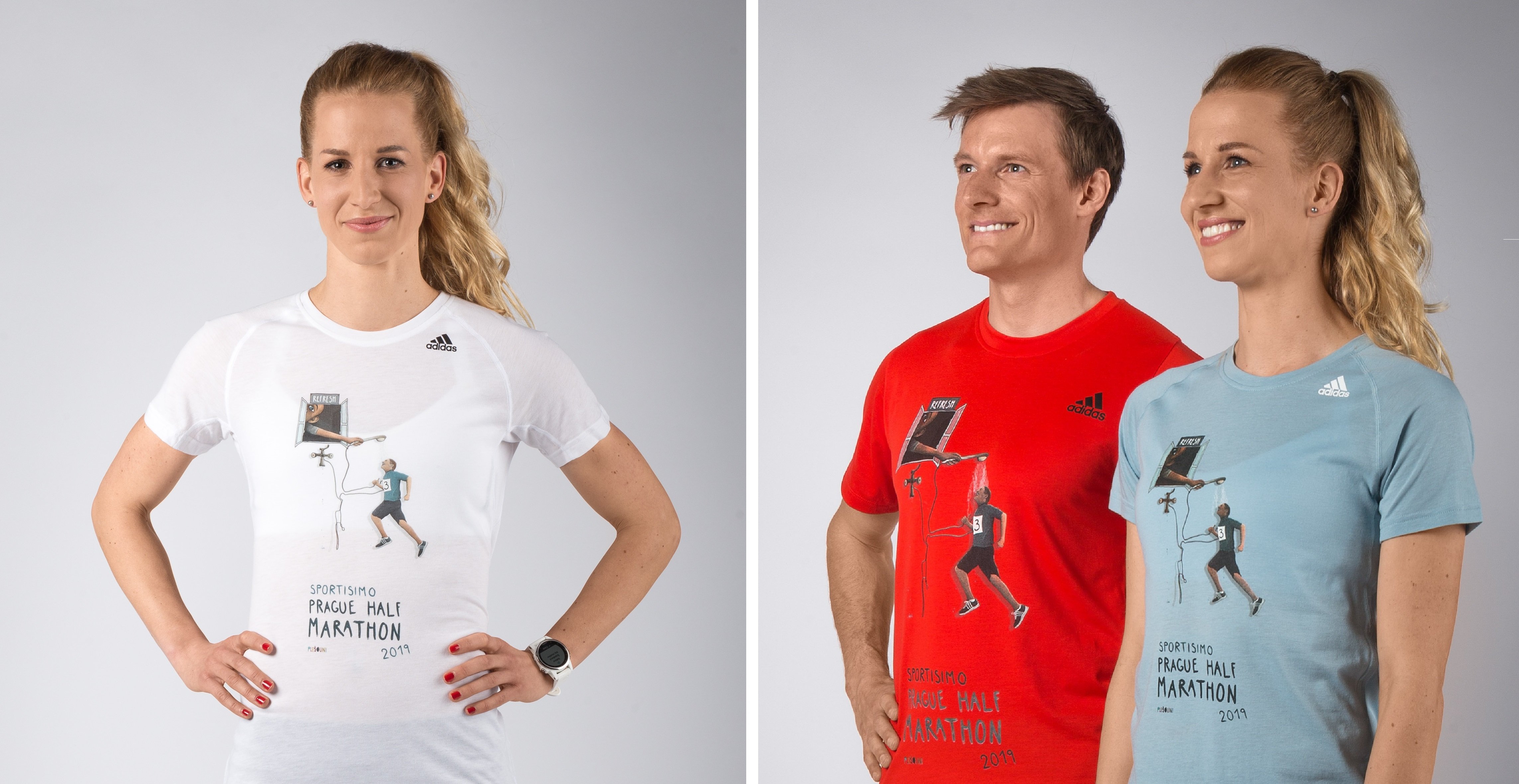 Autorkou triček adidas pro RunCzech 2019 je Eliška Podzimková